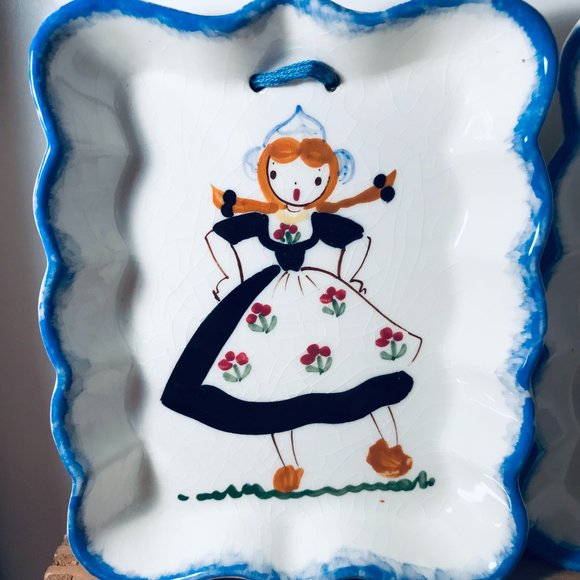 Mid-Century Decora Ceramics Pair - Picture 3 of 6